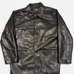 Vintage reportage rga black leather